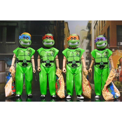 Ben Cooper x Teenage Mutant Ninja Turtles (1987 Cartoon) Costume Series 12 6-Inch Clothed Figure Set