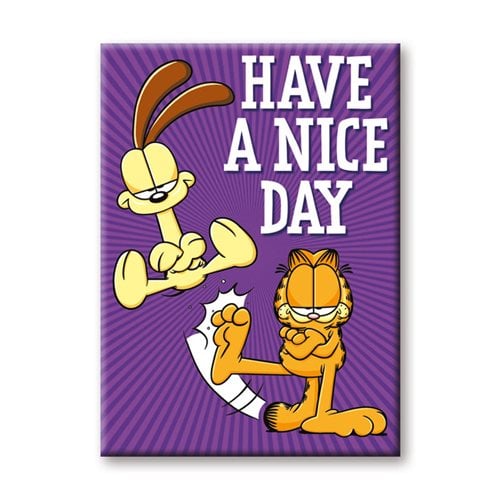 Garfield Have a Nice Day Flat Magnet