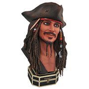 Legends in 3D Pirates of the Caribbean Jack Sparrow 1:2 Scale Resin Bust