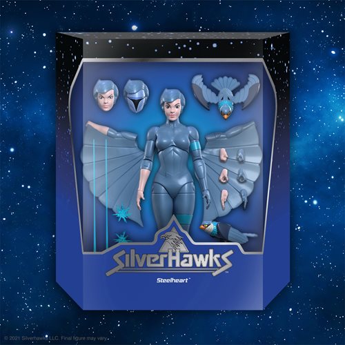 SilverHawks Ultimates Steelheart 7-Inch Action Figure