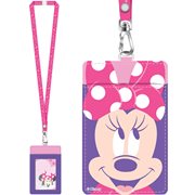 Minnie Mouse Smiling Deluxe Lanyard with Card Holder