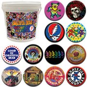 Grateful Dead 144-Piece Bucket o' Buttons