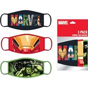 Avengers Child's 3-Pack Face Masks
