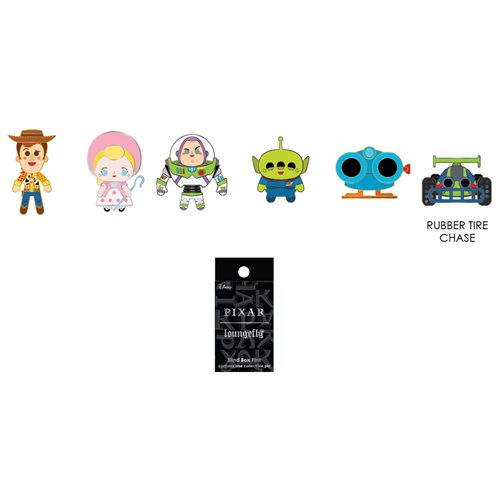Toy Story 25th Anniversary Random Blind-Box Enamel Pins 12-Piece Display Tray