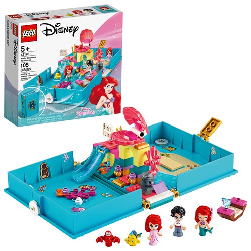 LEGO 43176 Disney Princess Ariel's Storybook Adventures