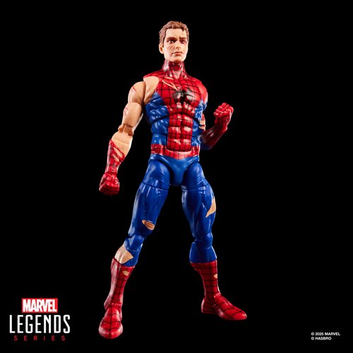 Spider-Man Marvel Legends Magic: The Gathering Battle-Damaged Spider-Man 6-Inch Action Figure and Ca