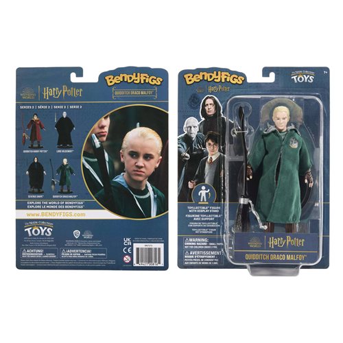 Harry Potter Quidditch Draco Malfoy Bendyfigs Action Figure