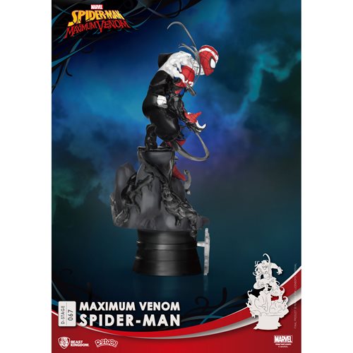 Maximum Venom Spider-Man D-Stage DS-065 6-Inch Statue