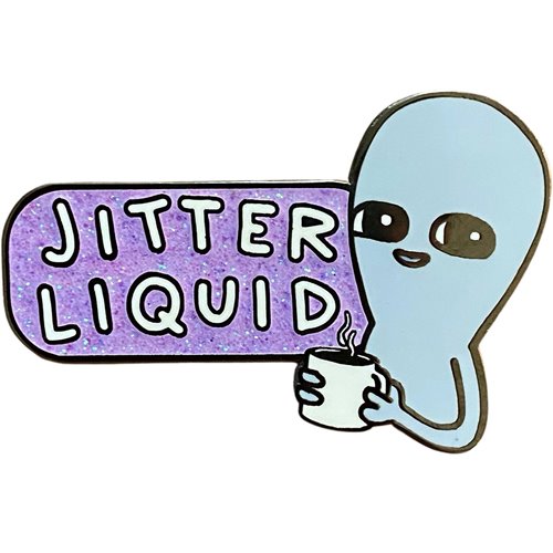 Strange Planet Jitter Liquid Pin
