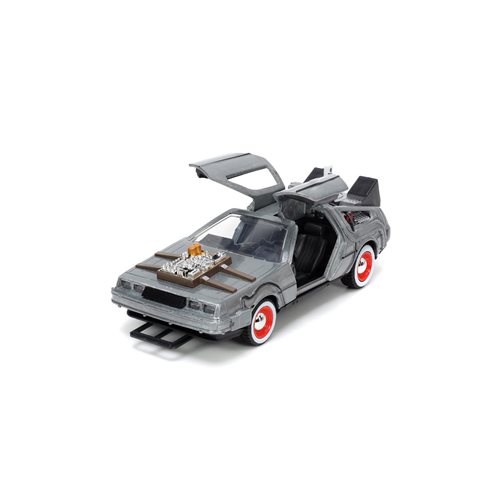 Back to the Future 3 Time Machine 1:32 Scale Die-Cast Metal Vehicle