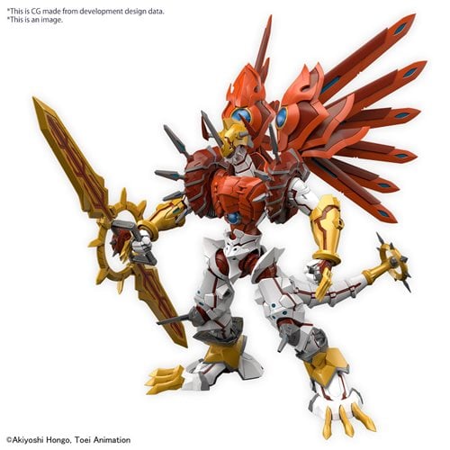 Digimon ShineGreymon Figure-rise Standard Amplified Model Kit