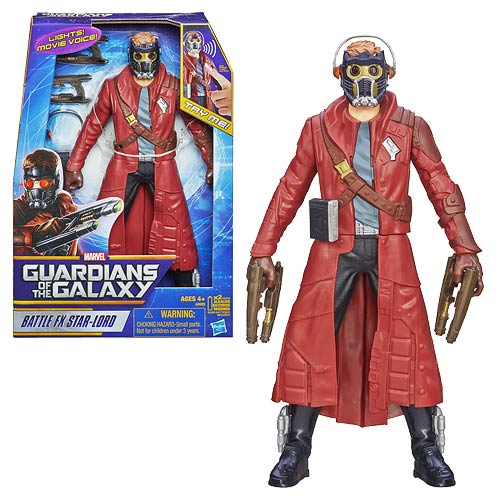 Action Figure Star Lord Clássico Hq Guardians Of The Galaxy