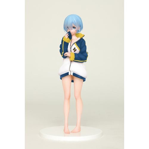 Re:Zero Starting Life in Another World Rem Subaru's Jersey Version Precious Statue