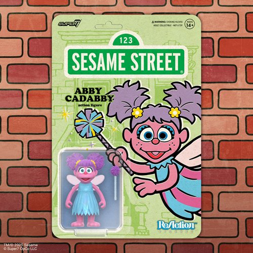 Sesame Street Abby Cadabby 3 3/4-Inch ReAction Figure