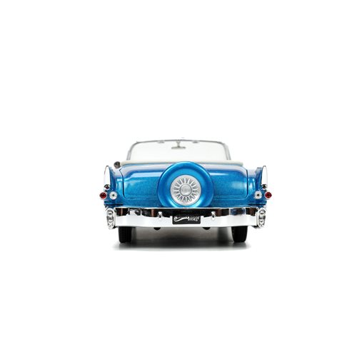 M&M's 1956 Cadillac Eldorado 1:24 Scale Die-Cast Metal Vehicle with Blue Figure