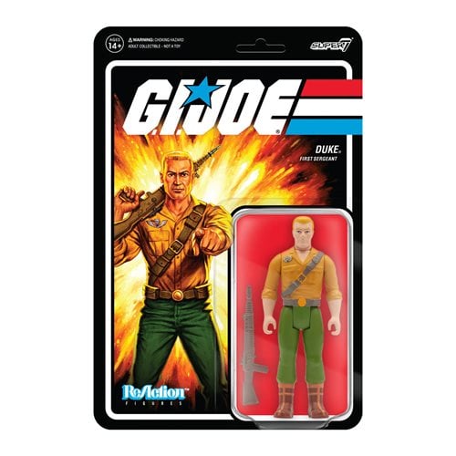 G.I. Joe Duke 3 3/4-Inch ReAction Figure