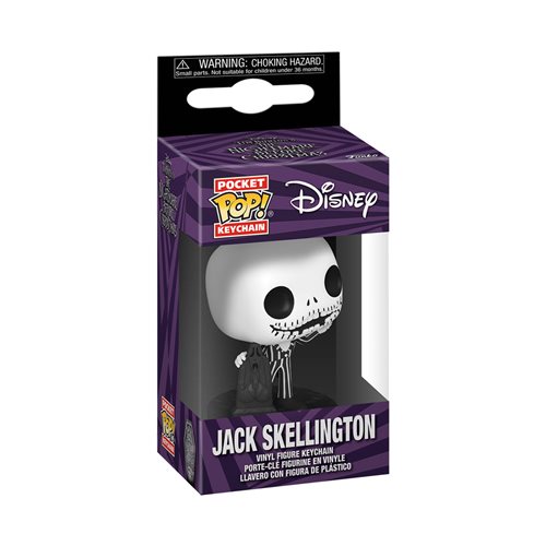 The Nightmare Before Christmas 30th Anniversary Jack Skellington Pocket Pop! Key Chain