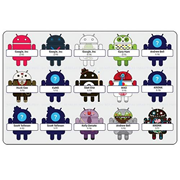 Google Android Phone Mascot Mini-Figures Series 3 4-Pack