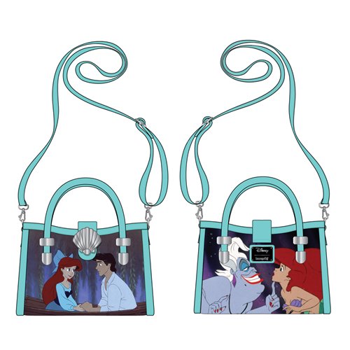 The Little Mermaid Scenes Series Crossbody Purse
