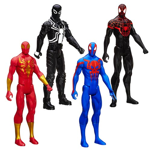 Spider-Man Titan Heroes 12-Inch Action Figures Wave 1 Set