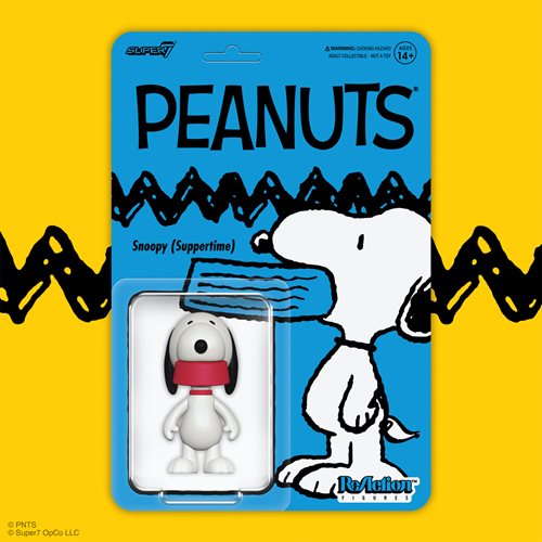 Peanuts Snoopy (Suppertime) 3 3/4-Inch ReAction Figure