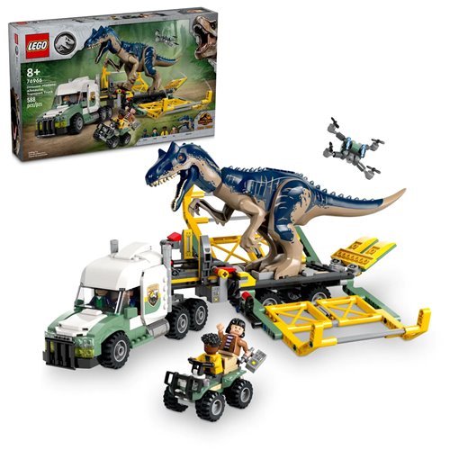 LEGO 76966 Jurassic World Dinosaur Missions: Allosaurus Transport Truck