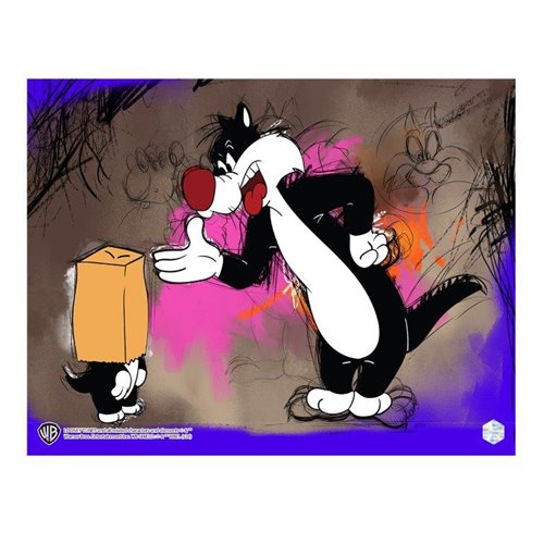 Looney Tunes Who's Kitten Who? #1104 Animation Cel Artist Edition Framed Art Print