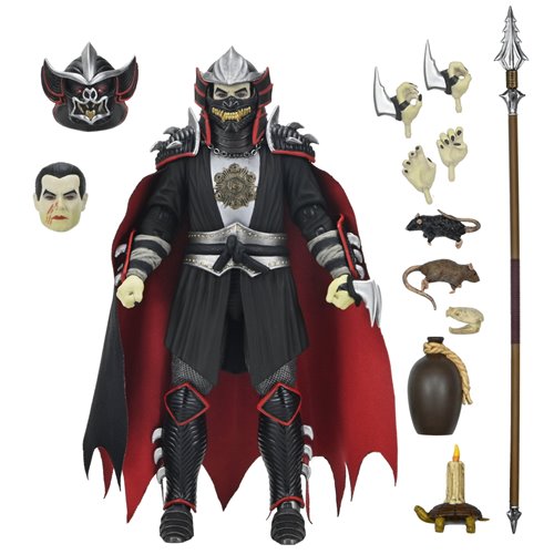 Universal Monsters x Teenage Mutant Ninja Turtles Ultimate Shredder as Dracula Classic Colors 7-Inch