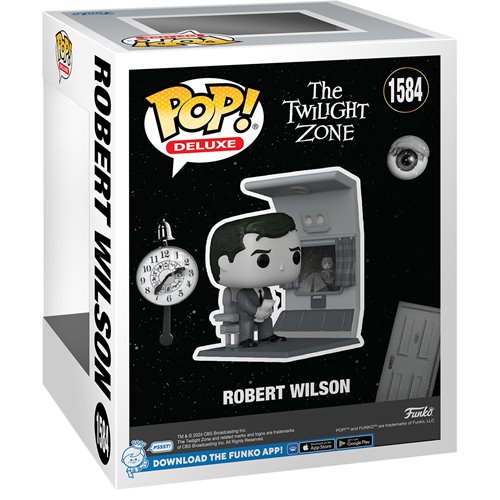 The Twilight Zone 1959 Mr. Robert Wilson Deluxe Funko Pop! Vinyl Figure