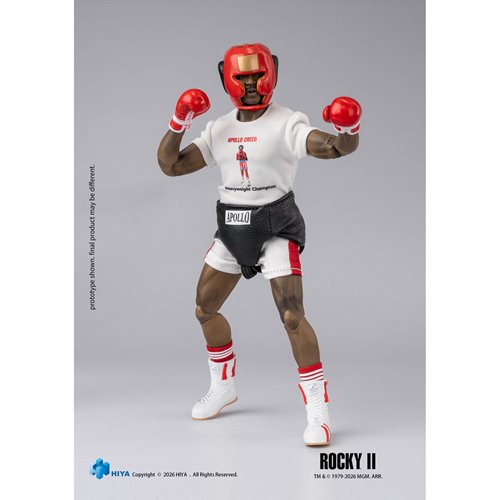 Rocky II Apollo Creed Exquisite Super Series 1:12 Scale Action Figure