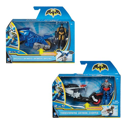 Batman Action Figure And Transforming Vehicles Set Entertainment - batman action figure and transforming vehicles set