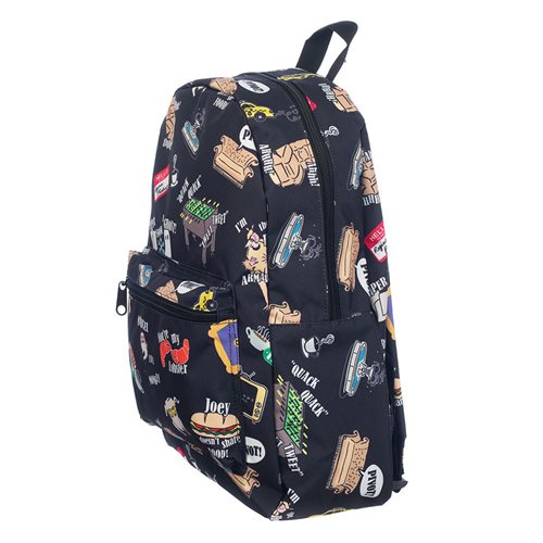 Friends Icon Print Backpack