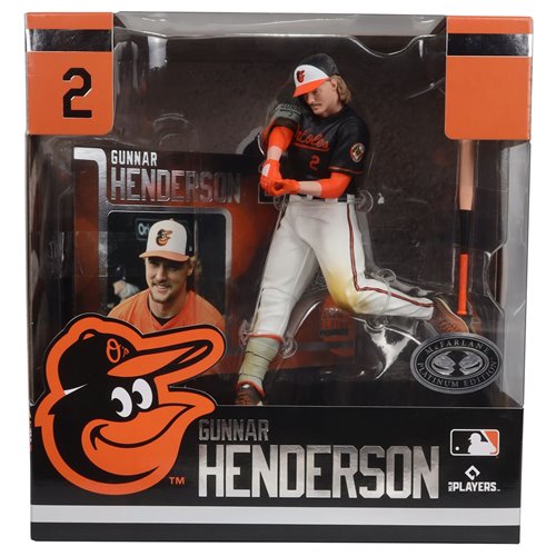 MLB SportsPicks Baltimore Orioles Gunnar Henderson 7-Inch Posed Figure