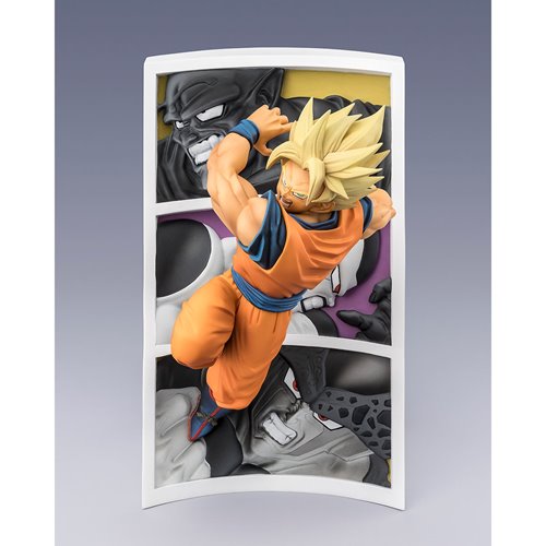 Dragon Ball Z Super Saiyan Son Goku Trail of Battles FiguartsZERO Statue