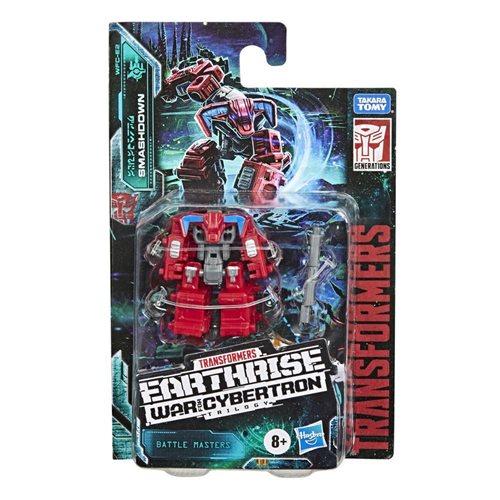 Transformers Generations Earthrise Battlemasters Smashdown, Not Mint