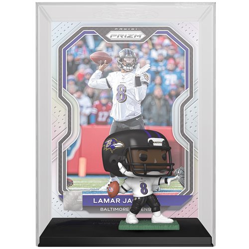 NFL Baltimore Ravens Lamar Jackson Funko Pop! Trading Card Figure #09