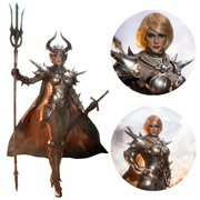 Knight of Fire Silver 1:6 Scale Action Figure