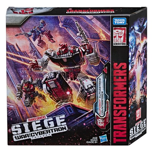 Transformers Generations War for Cybertron Siege Deluxe WFC-S26 Autobot Alphastrike Counterforce 3-P