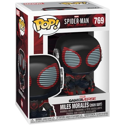 Spider-Man Miles Morales Game 2020 Suit Pop! Vinyl Figure