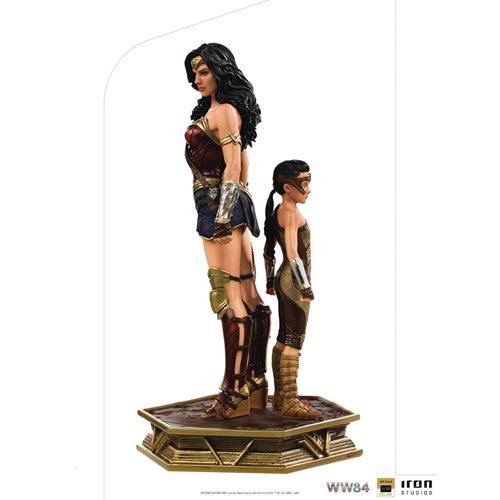 Wonder Woman 1984 Wonder Woman and Young Diana Deluxe Art 1:10 Scale Statue