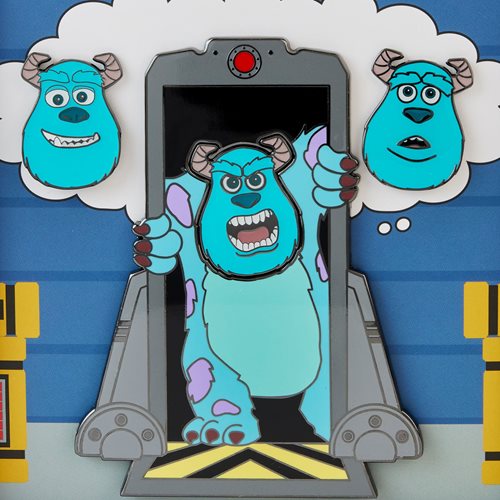 Monsters, Inc. Sully Mixed Emotions Pin 4-Pack