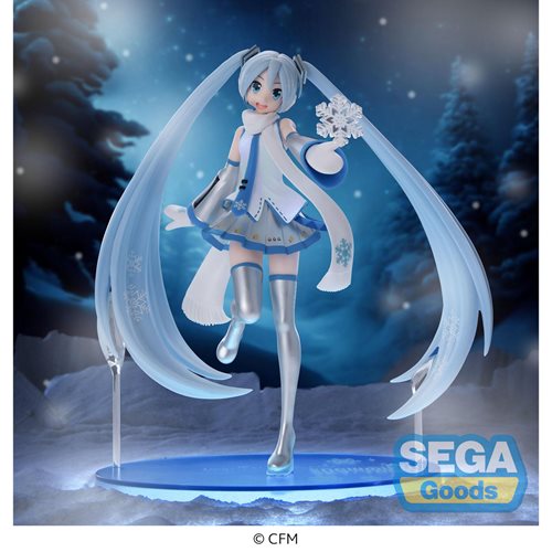 Vocaloid Hatsune Miku Snow Miku Sky Town Version Luminasta Statue