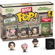 Parks and Recreation Andy as Princess Rainbow Sparkle Funko Bitty Pop! Mini-Figure 4-Pack