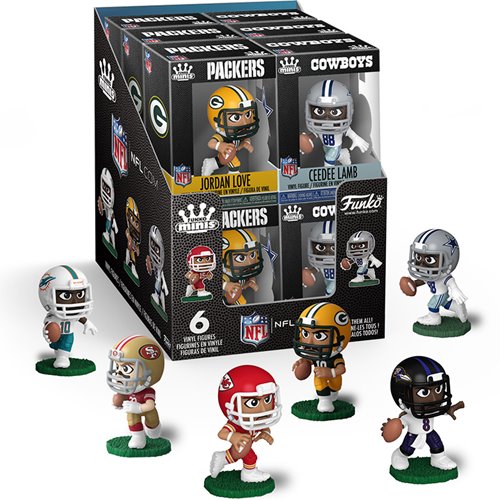 NFL Funko Minis Vinyl Mini-Figure Display Case of 12