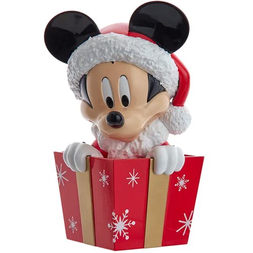 Mickey Mouse in Present 8-Inch Tree Topper