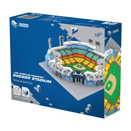 Los Angeles Dodgers Stadium Building Block Model
