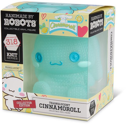 Hello Kitty and Friends Cinnamoroll #318 Translucent Handmade by Robots Vinyl Figure