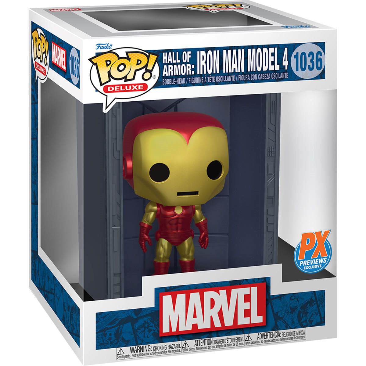 Funko POP! Marvel Iron Man Vinyl Bobble Head [Mark 1]
