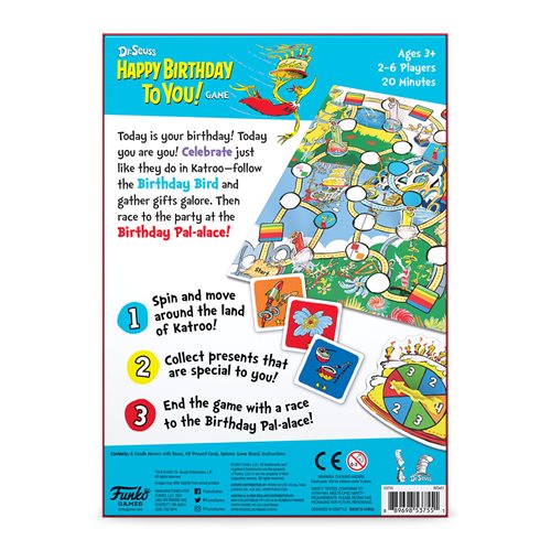 Signature Games: Dr. Seuss Happy Birthday to You! Game