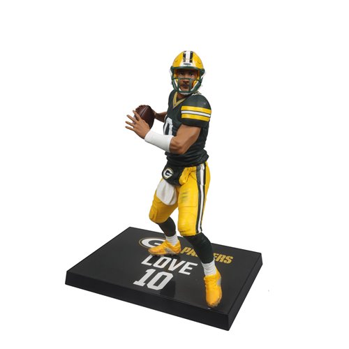 NFL SportsPicks 2024 Wave 1 Green Bay Packers Jordan Love 7-Inch Scale Posed Figure